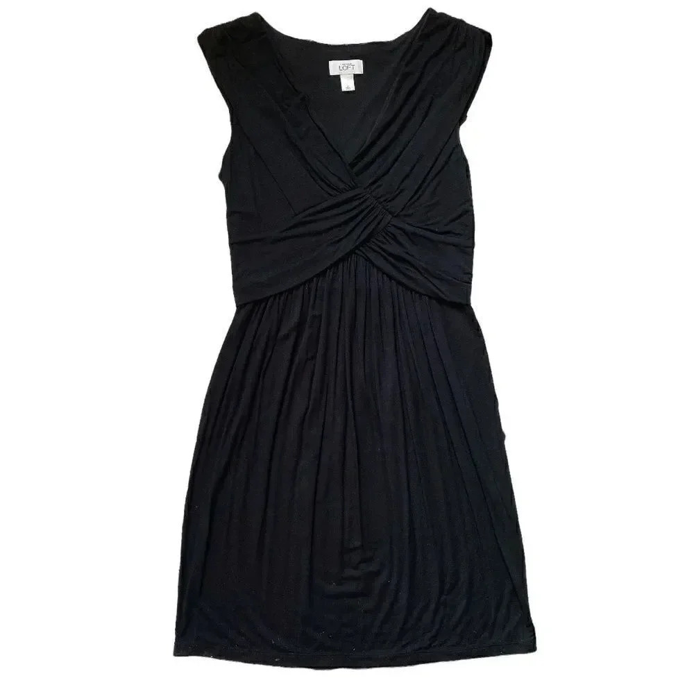 LOFT | Black Sleeveless Dress (4)